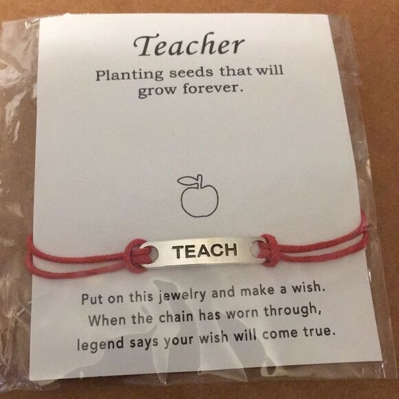 no brand Jewelry - Teachers Bracelet